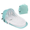 Baby mosquito crib - green