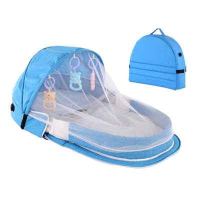 Baby mosquito crib - Blue